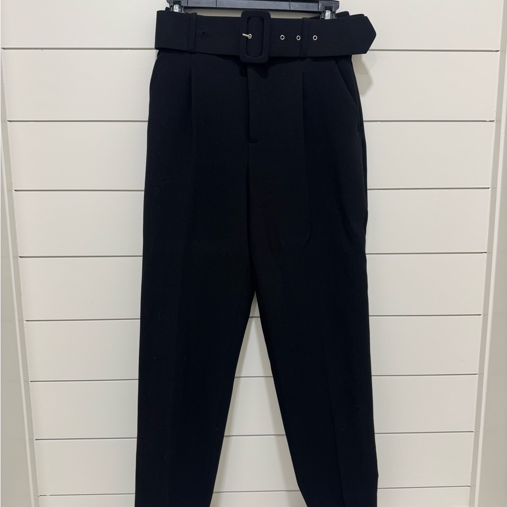 Women’s Zara Black Belted Pants